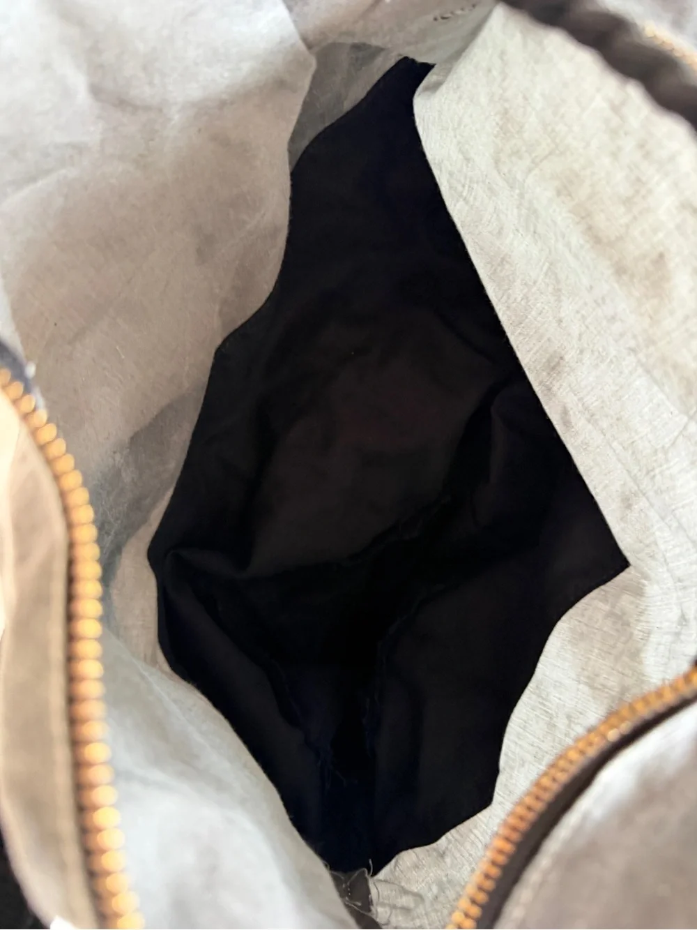 Henry Liz Slate Gray Waxed Canvas Bedford Convertible Tote Backpack and Pouch
